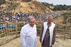 Jefe ONU califica de crimen recortes de ayuda en visita a campo de refugiados rohinyas en Bangladesh