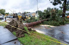 Tormenta aviva incendios y vuelca camiones en EEUU; meteorólogos temen un brote de tornados