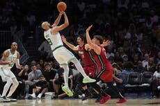 Celtics aumentan la miseria de Miami y se imponen 103-91 al Heat