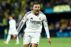 Con doblete de Mbappé, Real Madrid remonta para vencer 2-1 al Villarreal