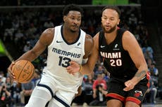 Jackson y Bane guían a Grizzlies a victoria 125-91 sobre Miami que hila siete derrotas