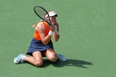 La adolescente Mirra Andreeva vence a la número uno Aryna Sabalenka y se corona en Indian Wells