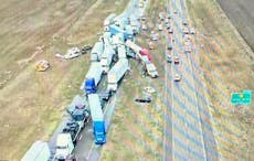 Accidente en carretera de Kansas muestra cómo las tormentas de polvo pueden ser mortales