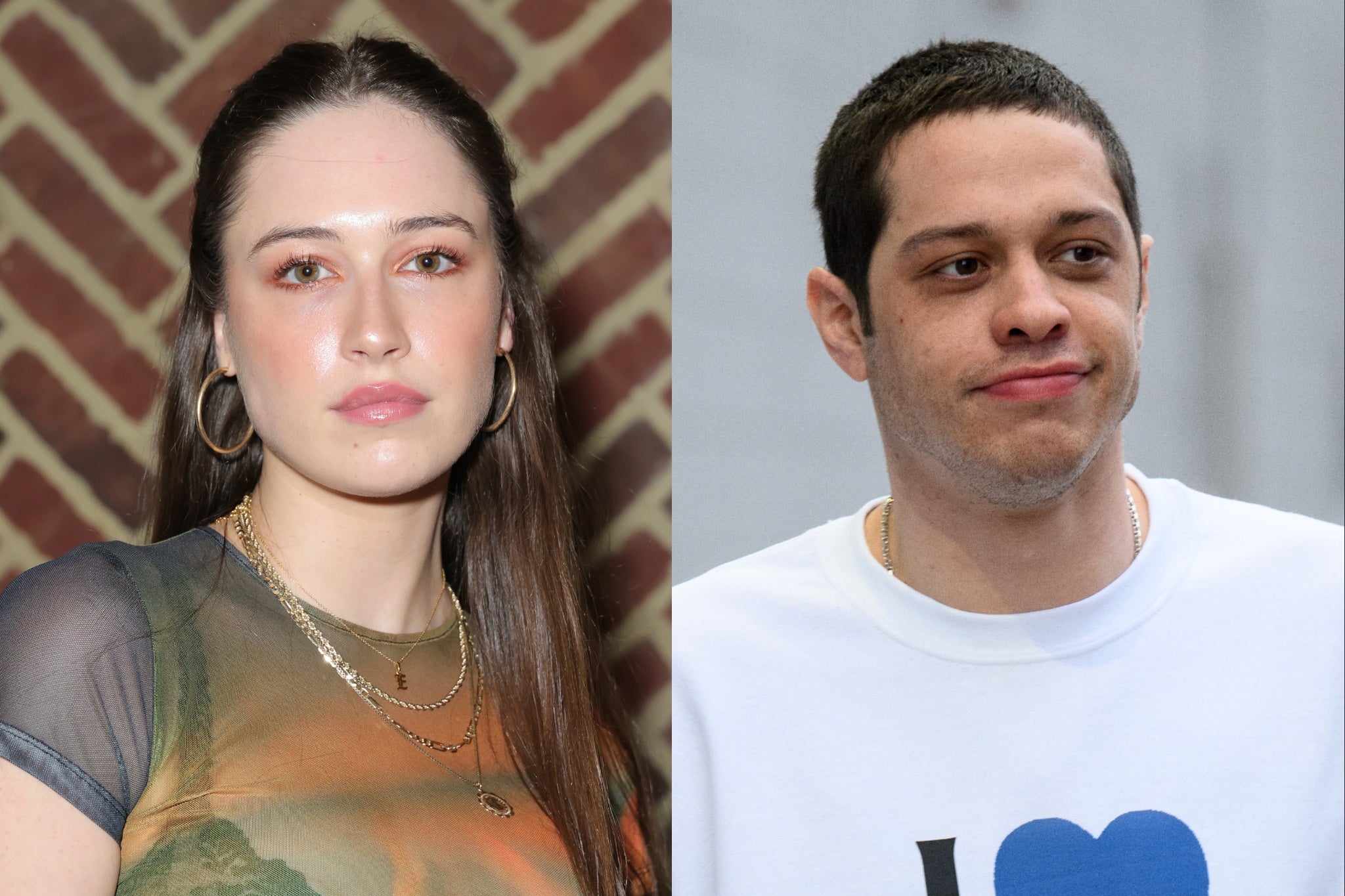 La modelo Elsie Hewitt y el comediante Pete Davidson están esperando su primer hijo juntos