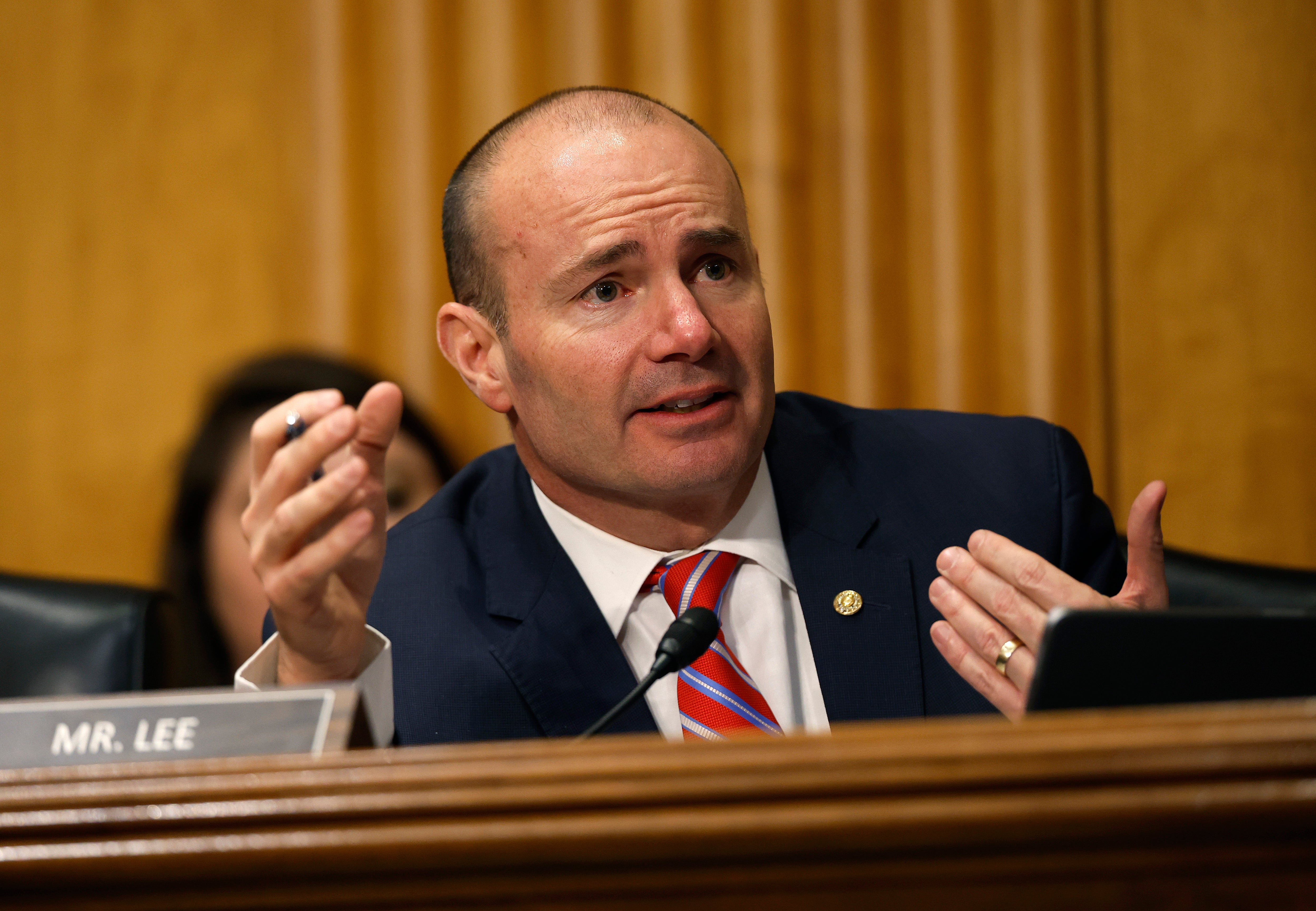 El senador republicano Mike Lee, de Utah