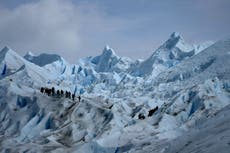 Día Mundial de los Glaciares: una incursión a pie por el hielo azulado del Perito Moreno argentino