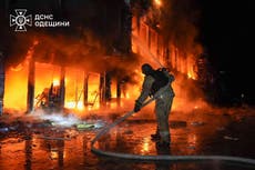 Ataque con drones rusos a ciudad ucraniana de Odesa señalan los desafíos para una tregua limitada