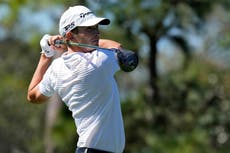 Viktor Hovland en triple empate por el liderato en el Valspar Championship