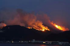 Incendios forestales en el oeste de Japón dañan casas y provocan evacuaciones en al menos dos zonas