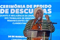 Brasil se disculpa con familias de víctimas de la dictadura militar que podrían estar en fosa común