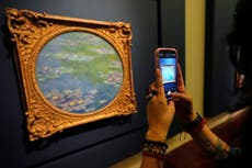 Un Monet del Museo de Dallas vuelve a México con muchos amigos