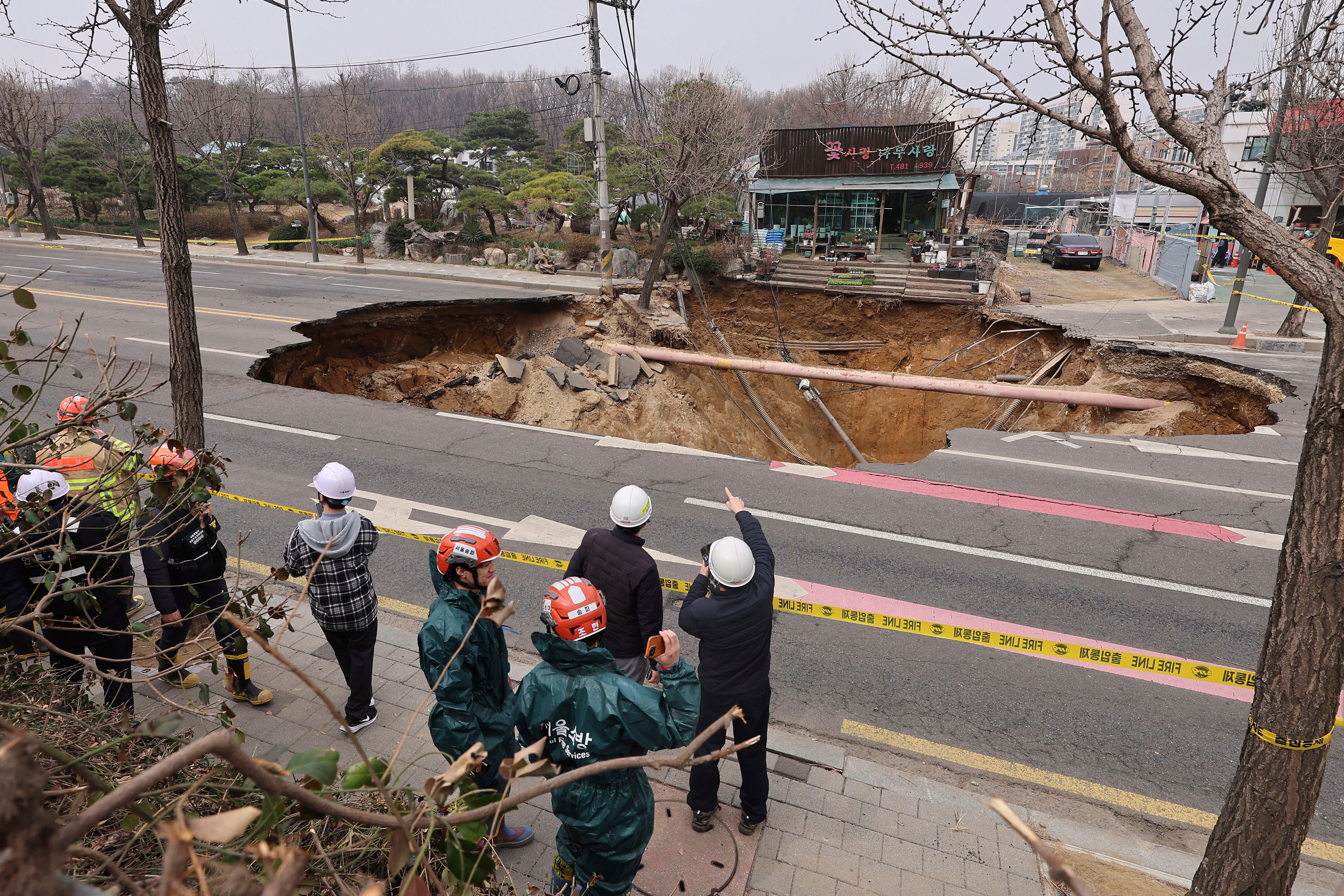 COREA DEL SUR-SOCAVÓN