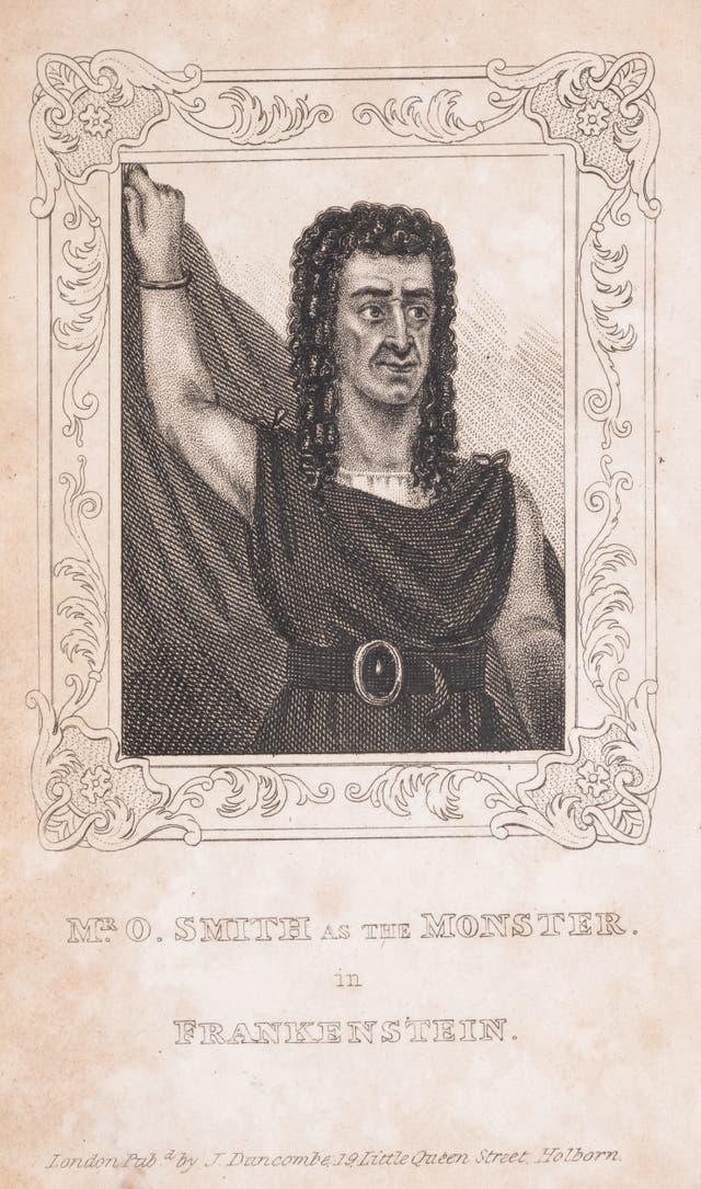 <p>O. Smith como el monstruo en ‘Frankenstein’ </p>