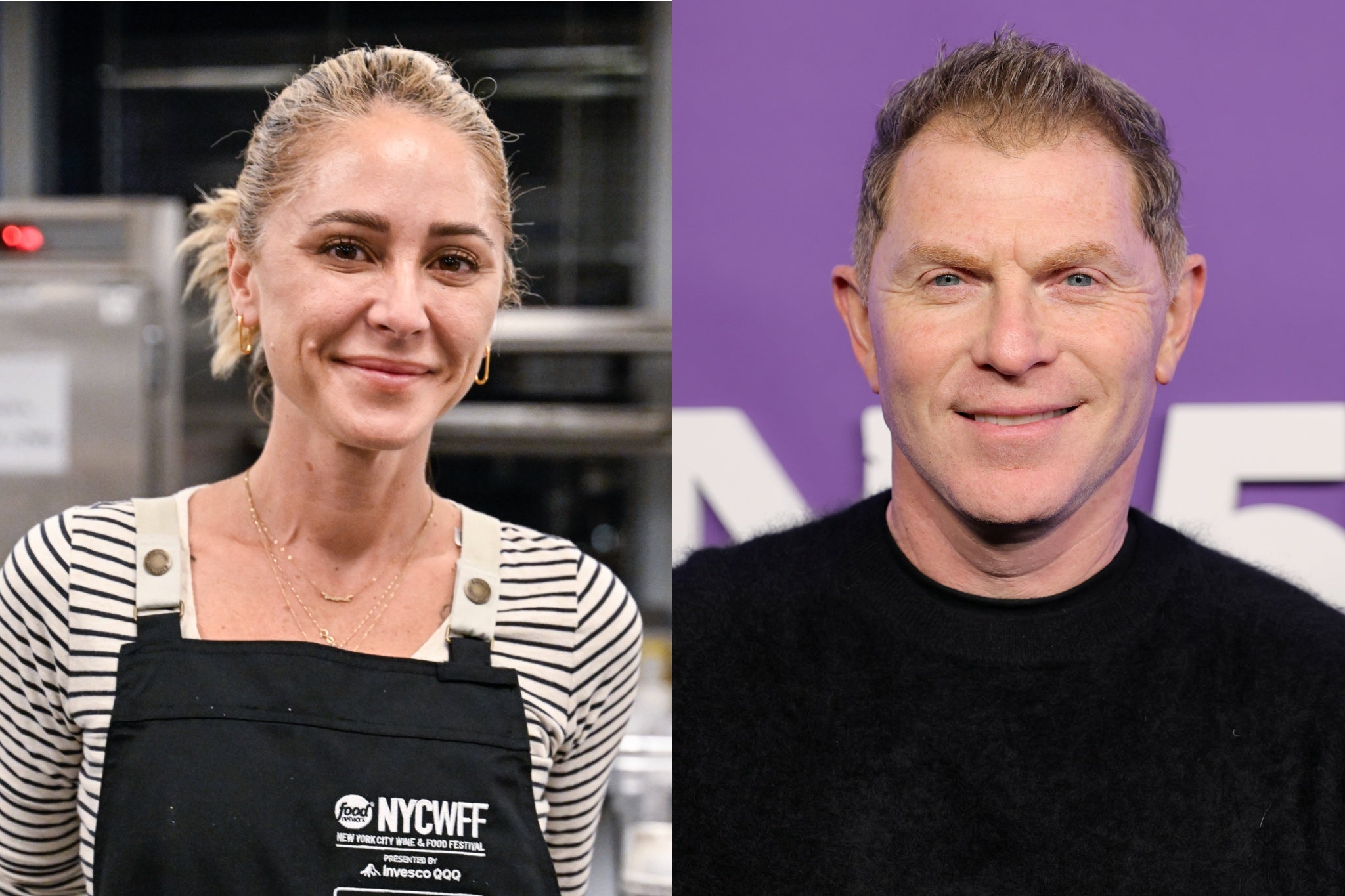 Flay mantiene una relación con la chef y restauradora Brooke Williamson, ganadora de varios premios, desde marzo de 2025