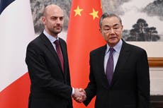El ministro de Exteriores de Francia viaja a China para hablar de Ucrania y comercio