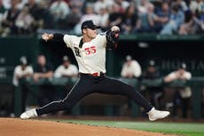 Heim conecta 2 jonrones, novato Leiter logra su 1ª victoria y Rangers vencen 4-1 a Medias Rojas