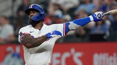 Doblete de dos carreras y HR de García da triunfo 4-3 a Rangers sobre Medias Rojas