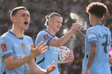 Guardiola revela cuán tiempo Haaland podría perderse por lesión. Man City se adapta sin su goleador