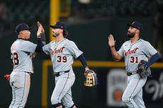 Tigres vencen 9-3 a Marineros y consiguen su primera victoria de la temporada