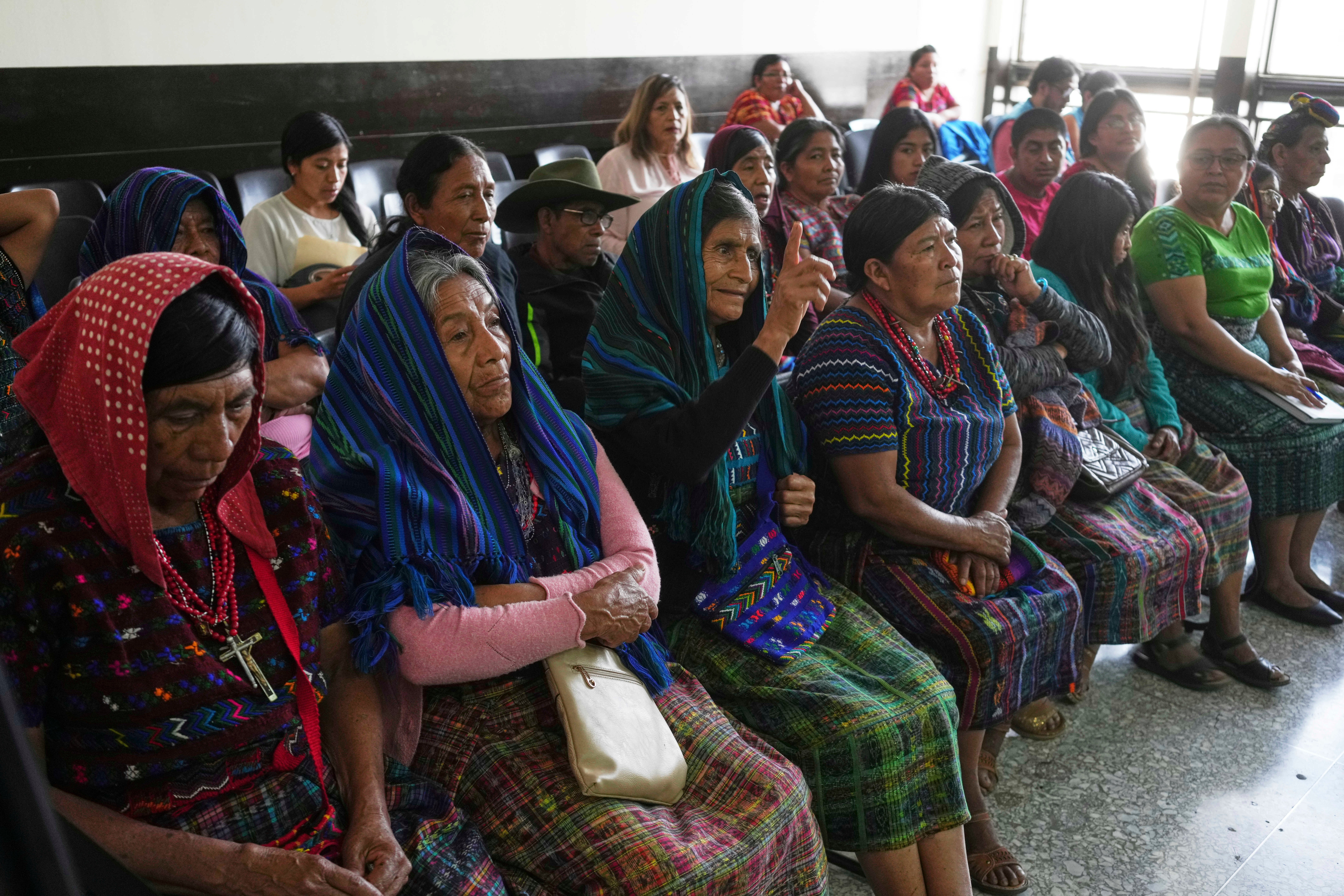 GUATEMALA-JUSTICIA-INDÍGENAS