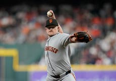 Webb lanza siete sólidas entradas y los Gigantes vencen 3-1 a Astros