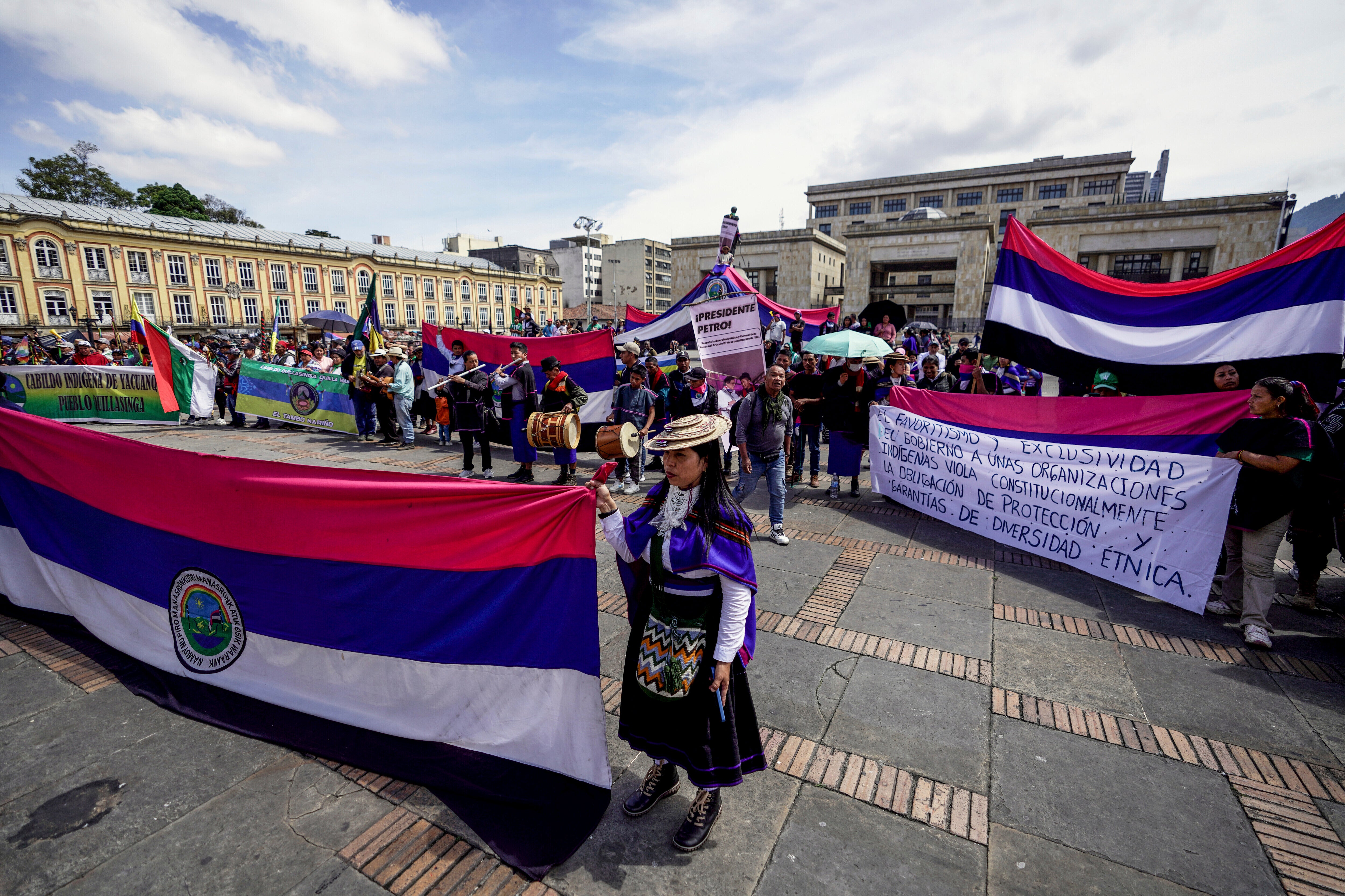 COLOMBIA-PROTESTA INDÍGENA