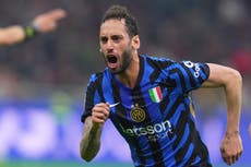 Inter y Milan empatan 1-1 en la ida de las semifinales de la Copa Italia