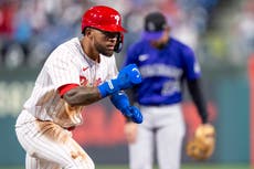 Wheeler receta 10 ponches y Turner regresa con 3 hits en victoria de Filis, 5-1 sobre Rockies