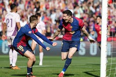 Barcelona-Betis, duelo de los equipos más en forma de la Liga de España