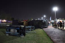 Dos muertos tras colapsar estructura en el festival Ceremonia de Ciudad de México