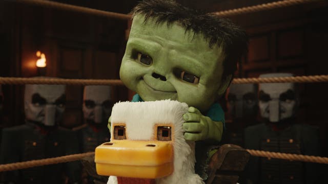 <p>Los fans enloquecieron con el “chicken jockey”: gritaron, aplaudieron y lanzaron palomitas por todo el cine</p>