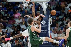 Bucks a vencen 111-107 a Pelicans con ayuda de 29 puntos de Gary Trent Jr. y doble-doble de Lopez