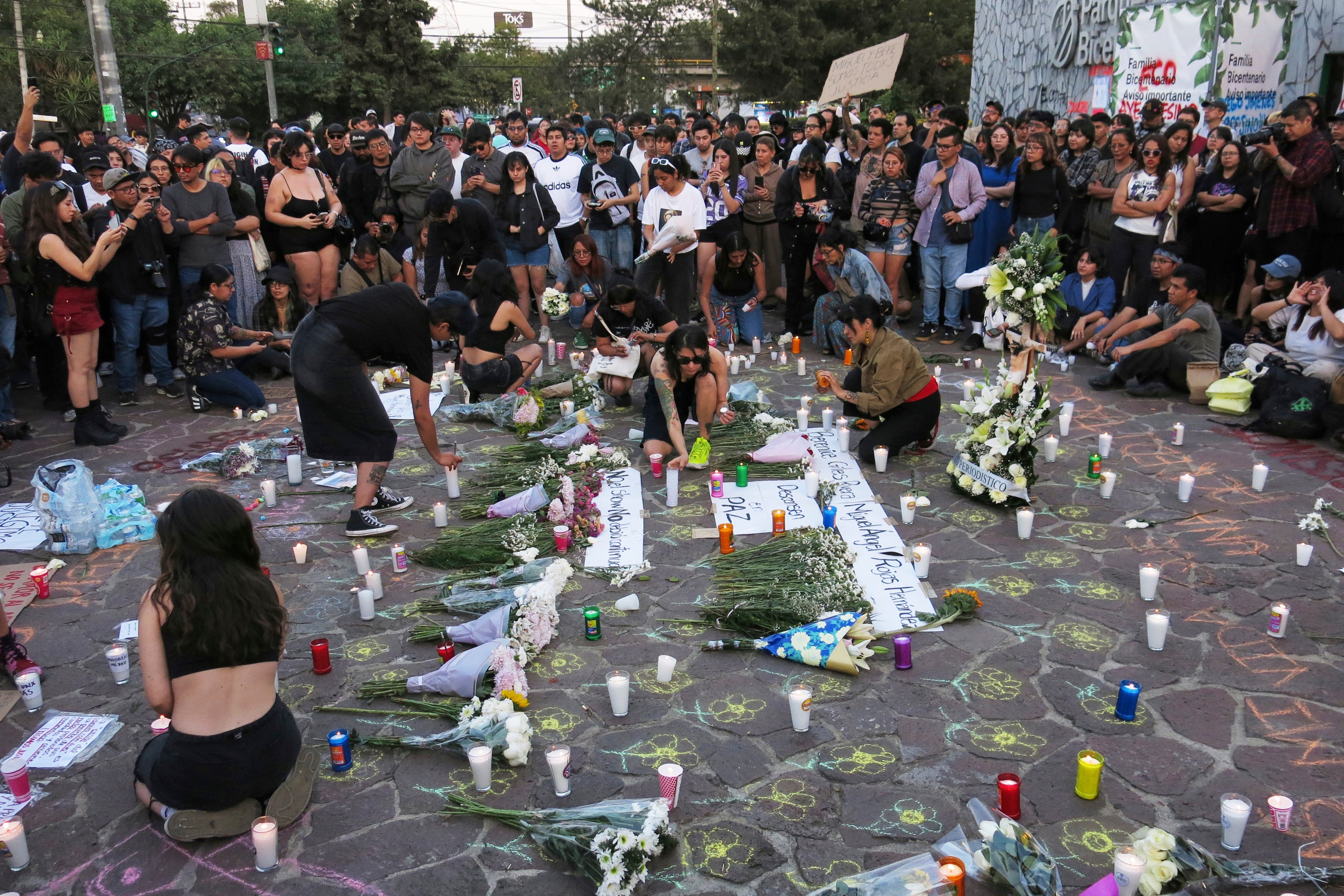 MEXICO-AXE CEREMONIA-ACCIDENTE