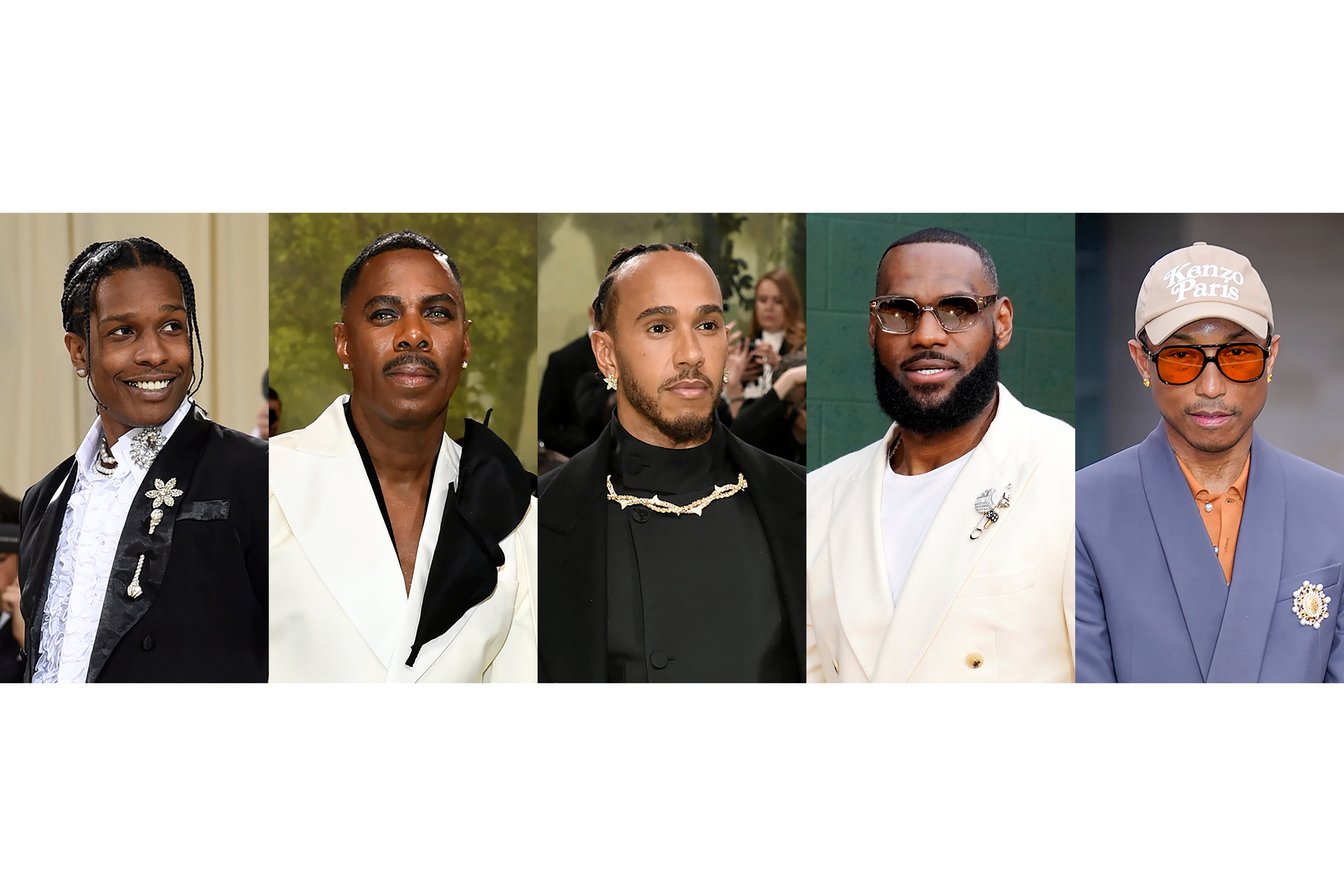 Los copresidentes de la Met Gala 2025 son Pharrell Williams, Lewis Hamilton, Colman Domingo, LeBron James y A$AP Rocky