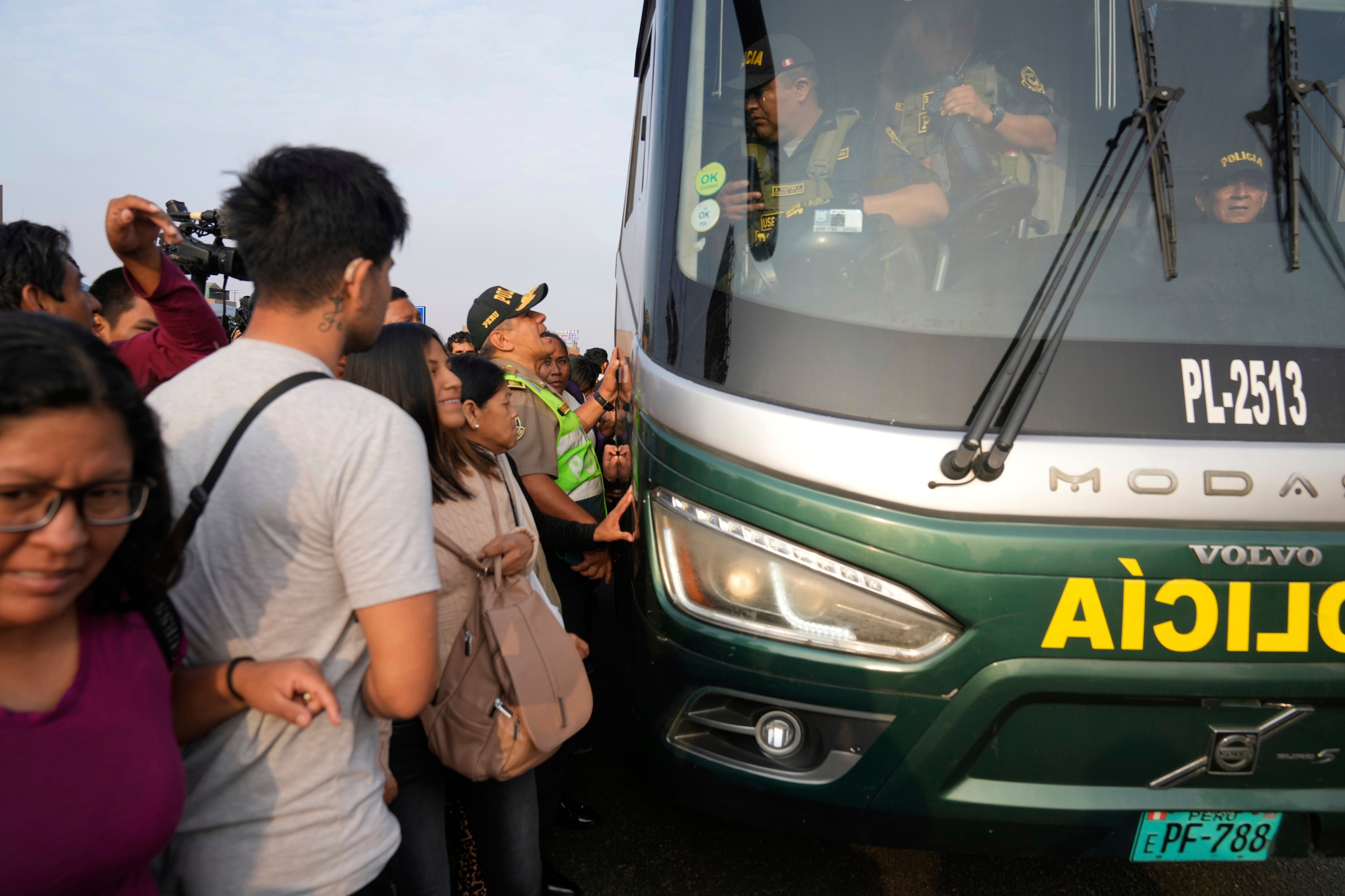 PERÚ-TRANSPORTE HUELGA