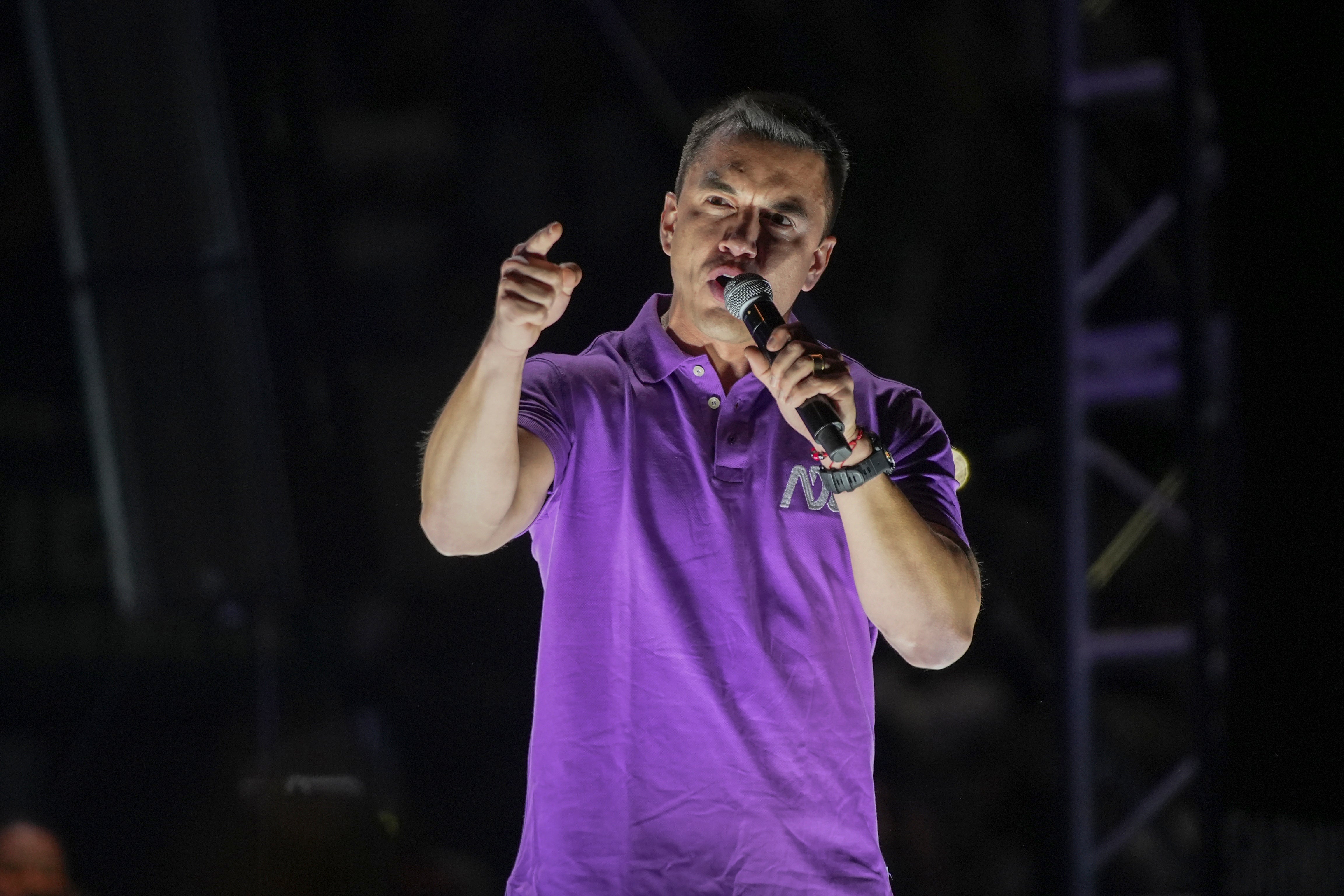 Daniel Noboa busca la reelección presidencial tras un breve gobierno plagado de desafíos en Ecuador