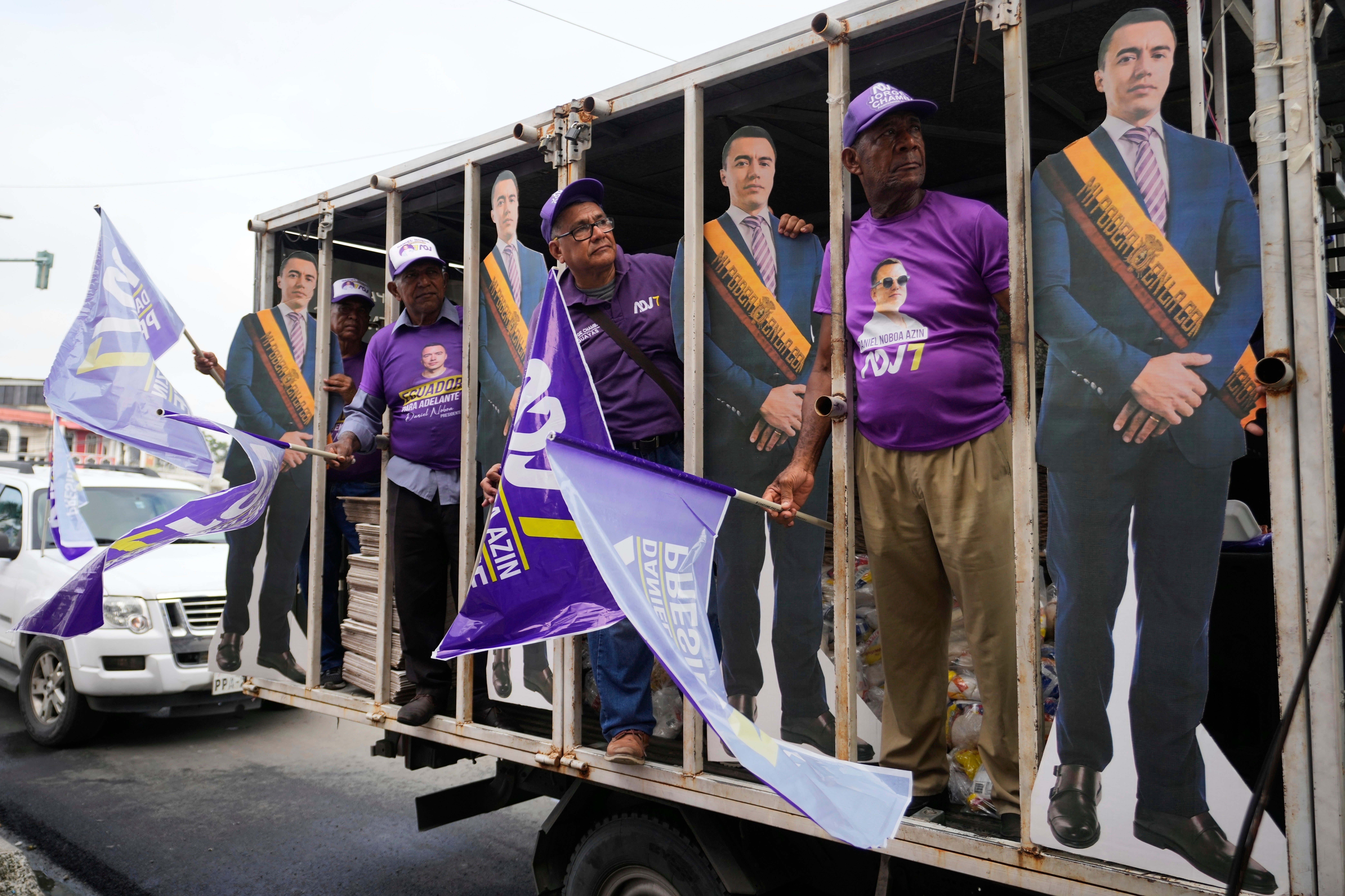 ECUADOR-ELECCIONES NOBOA