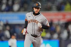 Lee y Wade destacan con grandes batazos en triunfo de Gigantes, 9-1 sobre Yankees