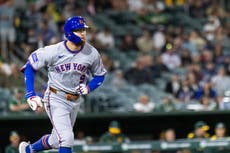 Alonso y Nimmo apoyan a Mets en victoria 7-6 sobre Atléticos