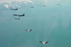 Corea del Norte amenaza con responder al sobrevuelo de bombarderos de largo alcance de EEUU
