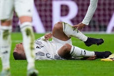 Mbappé lesionado y abucheado en eliminación del Real Madrid en cuartos de la Champions