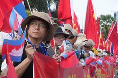 Líder chino Xi Jinping llega a Camboya, última parada de su gira por el sudeste asiático