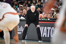 Gregg Popovich sufre problema médico en restaurante y se recupera en casa, según fuente de AP