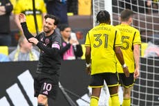 Cremaschi da al Inter Miami victoria 1-0 sobre Crew ante récord de 60.614 aficionados en Cleveland