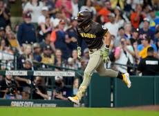 Cuadrangular de Fernando Tatis Jr. ayuda a Padres a ganar 3-2 a Astros y evitar barrida