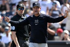 Aaron Judge y los Yankees molestos por jonrón que no fue marcado