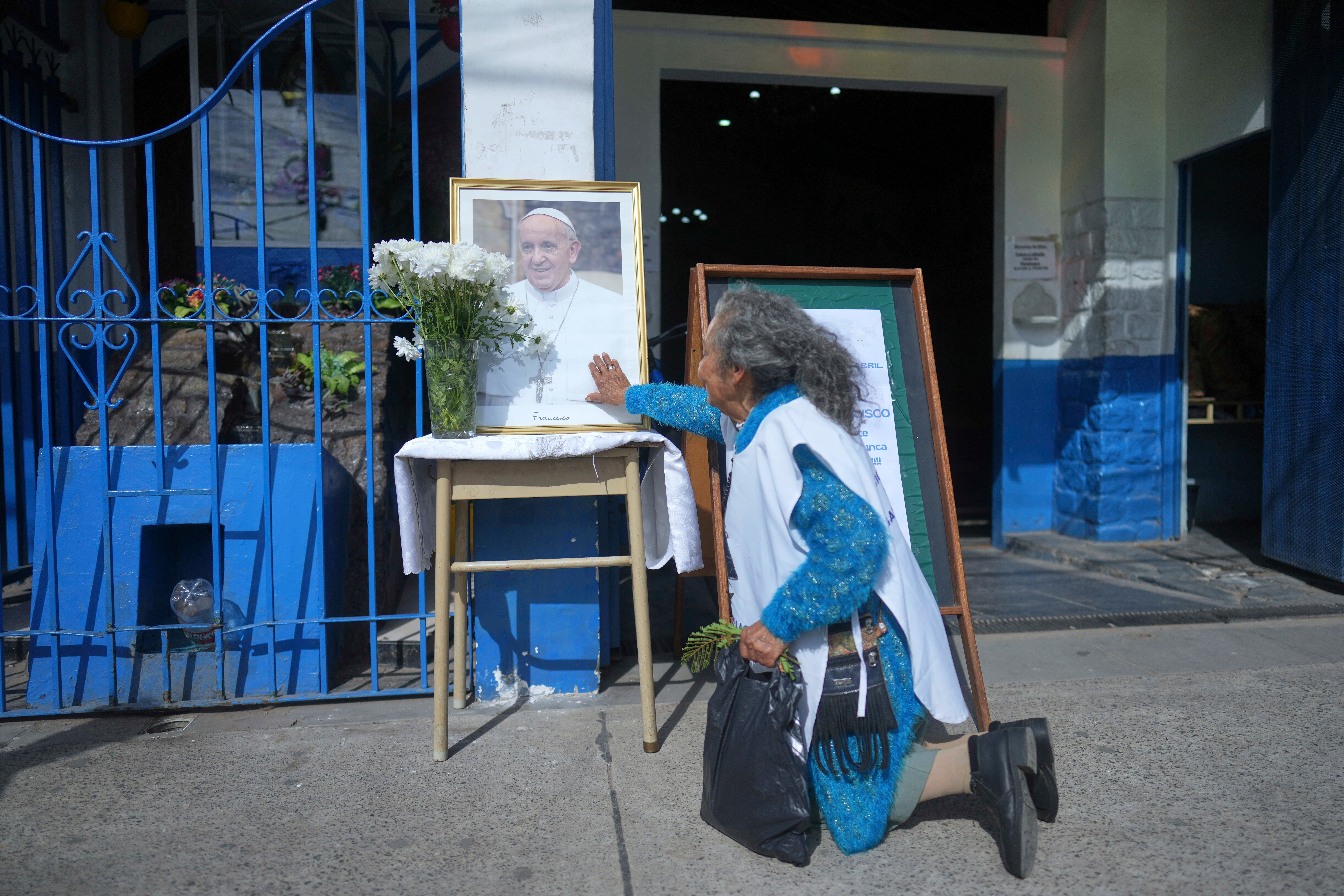 APTOPIX PAPA-ARGENTINA BARRIOS