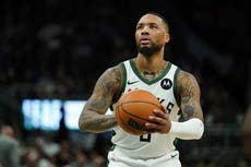 Lillard espera jugar cuando Bucks y Pacers se enfrenten en el Juego dos