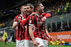 AC Milan estropea el sueño de triplete del Inter al avanzar a la final de la Copa Italia