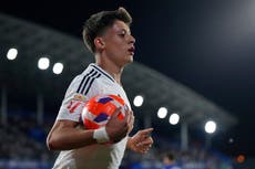 Real Madrid vence 1-0 a Getafe en la Liga antes de la final de la Copa del Rey contra Barcelona